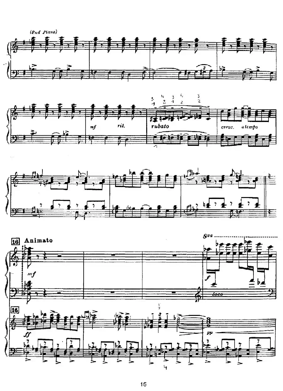 Rhapsody in Blue（蓝色狂想曲）（双钢琴）
