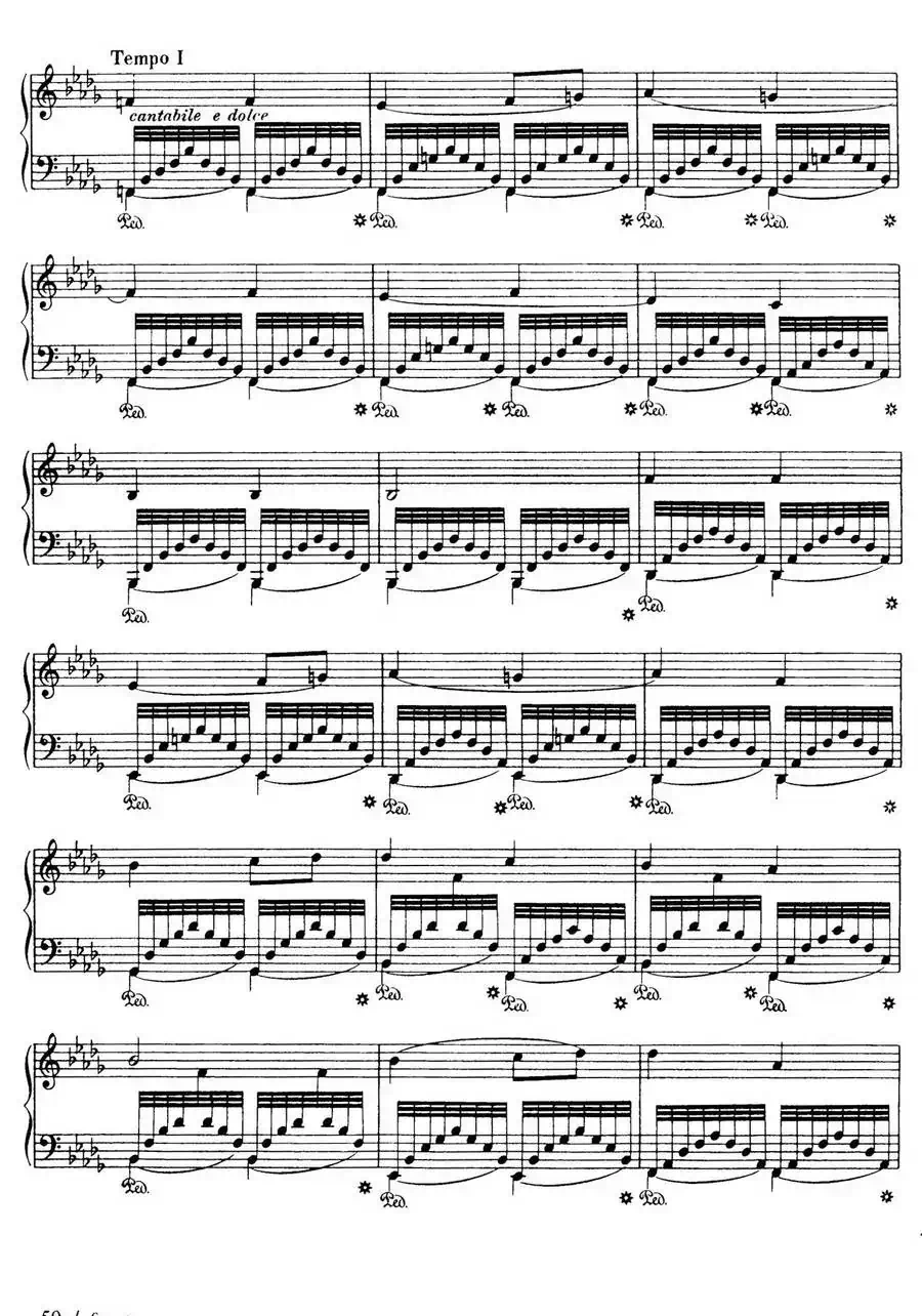 Piano Sonata in F Maj Op·12（F大调钢琴奏鸣曲·第二乐章）