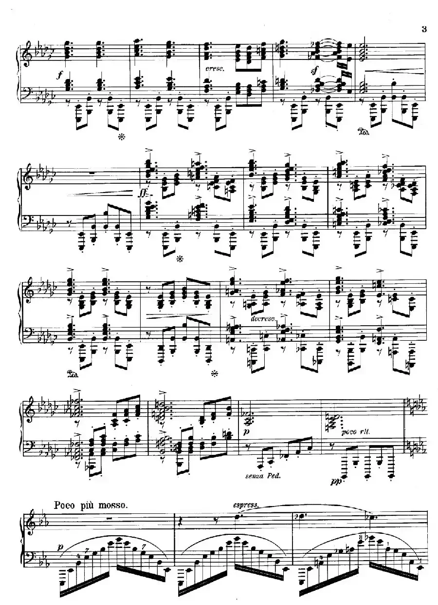 Four Rhapsodies Op.11（4首狂想曲·Ⅳ）