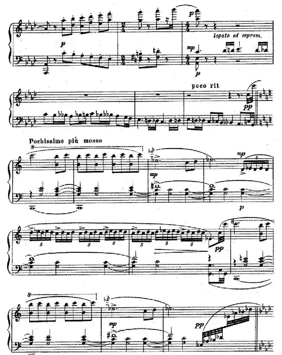 Ten Pieces from Cinderella Op.97（10首小品 - 选自舞剧《灰姑娘》·4）