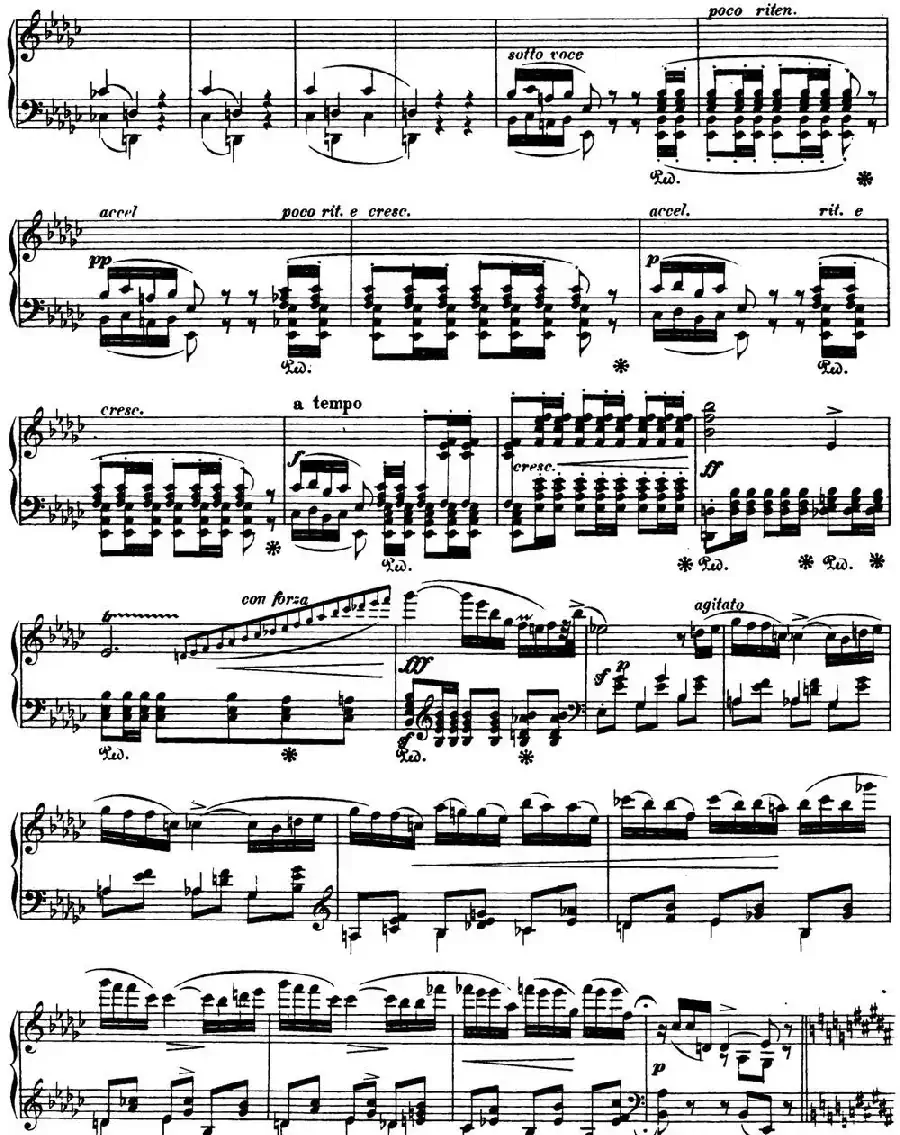 肖邦 波兰舞曲 Op.26 No.2 降e小调 Polonaise