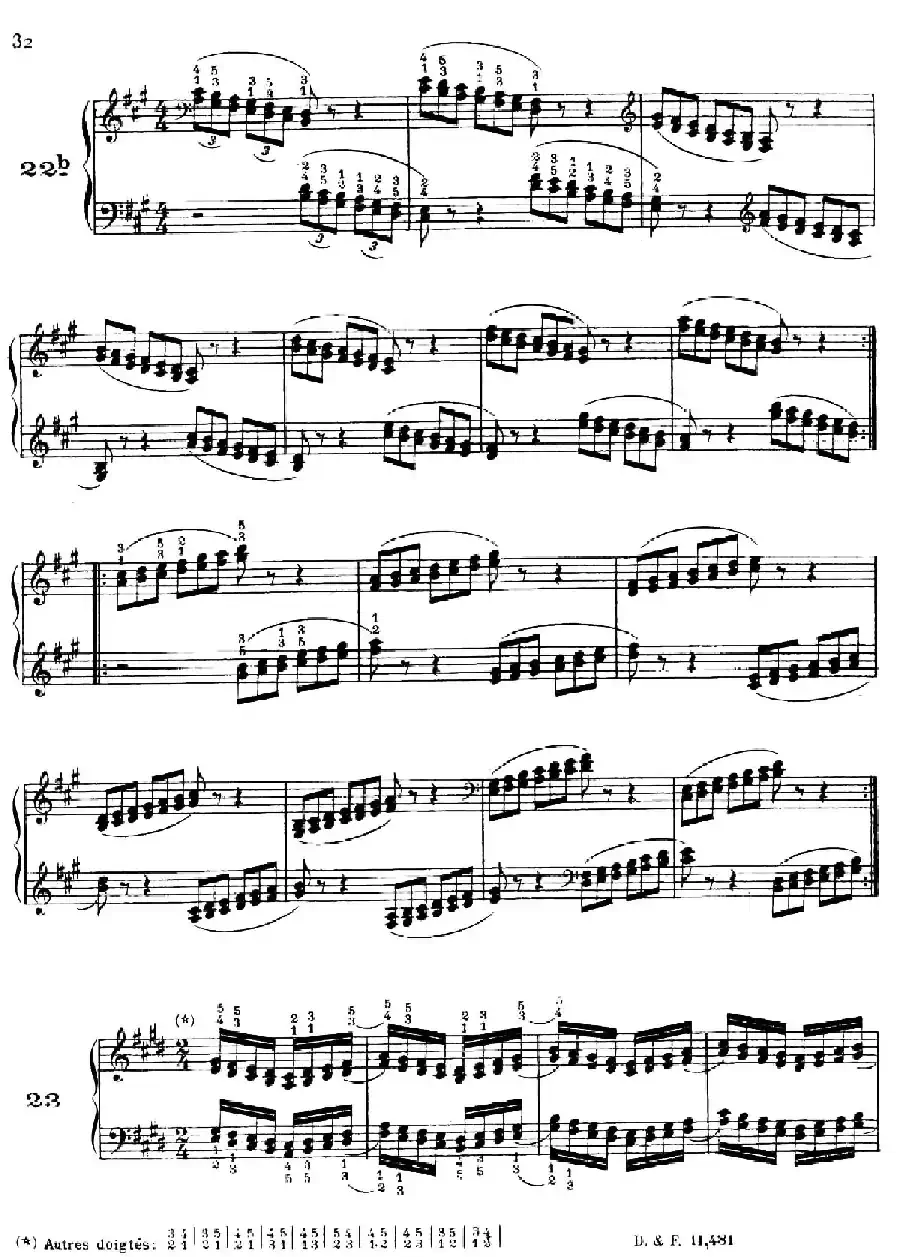 51 Exercises, WoO 6（51首钢琴练习 19—25）