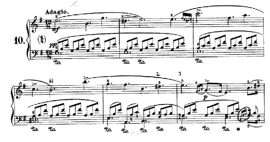 Nocturne No.10 in e Minor（e小调第十号夜曲）