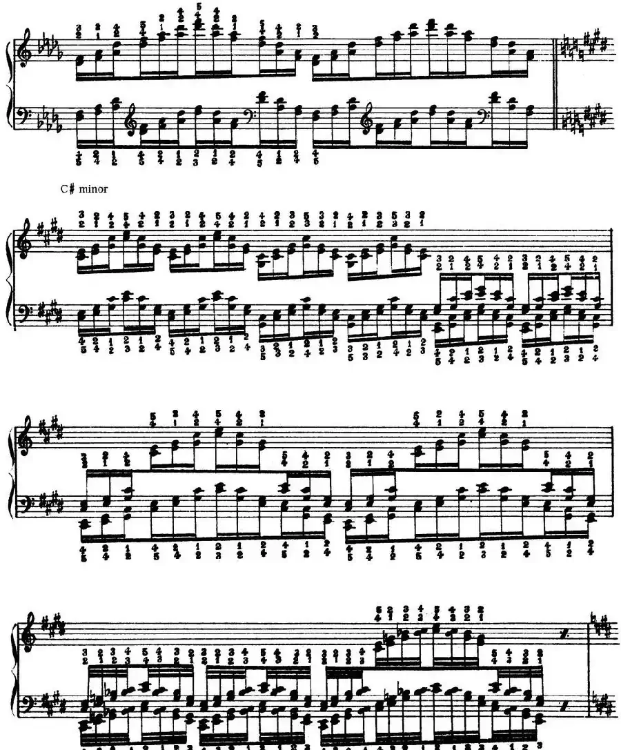 Technical Exercises S.146（李斯特钢琴技巧练习 BOOK Ⅺ）