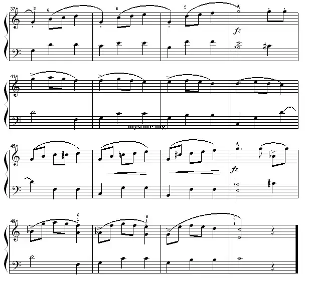 华丽大圆舞曲（简易版）