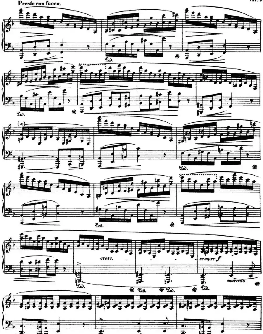 肖邦 叙事曲2 F大调 Chopin Ballade No.2 Op.38