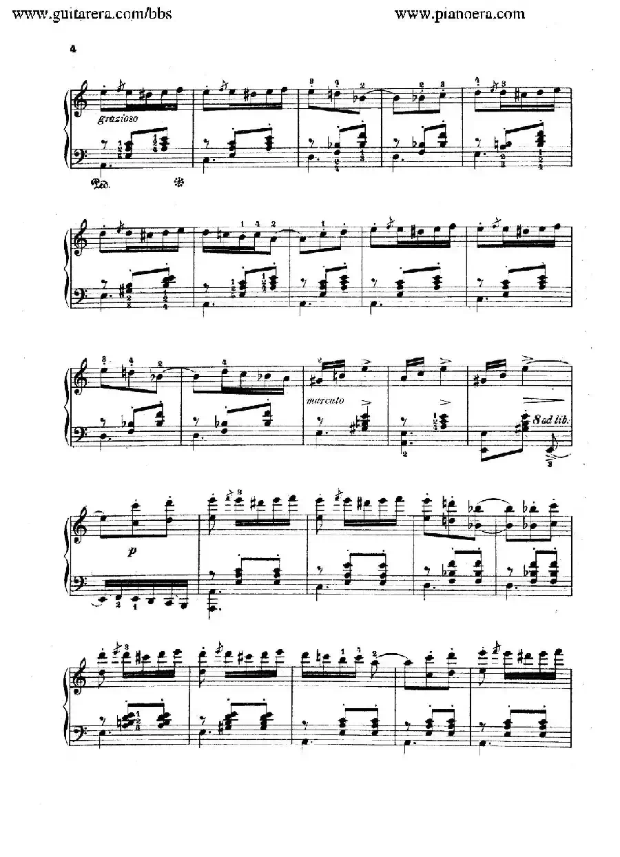 Spanish Dances Op.12（西班牙舞曲·钢琴独奏版）
