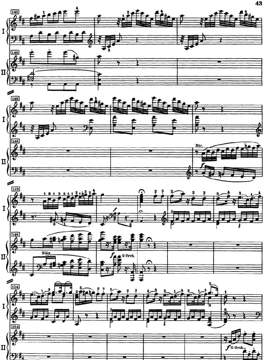 二十八部钢琴协奏曲 No.26（(P31-45）