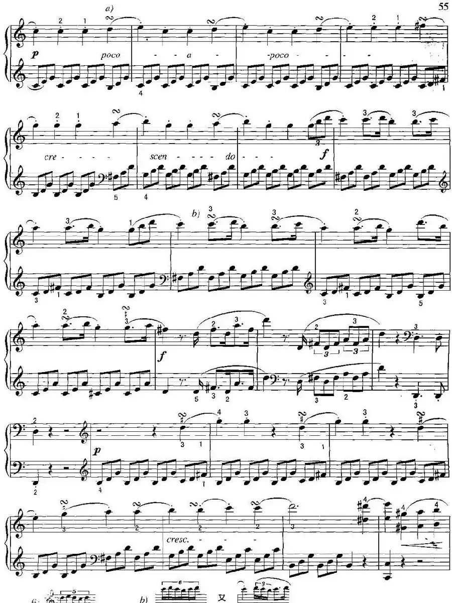 不可不弹的世界钢琴名曲：奏鸣曲（C大调）