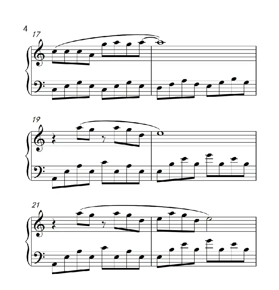 等爱的玫瑰(《弹吧音教》制谱版)