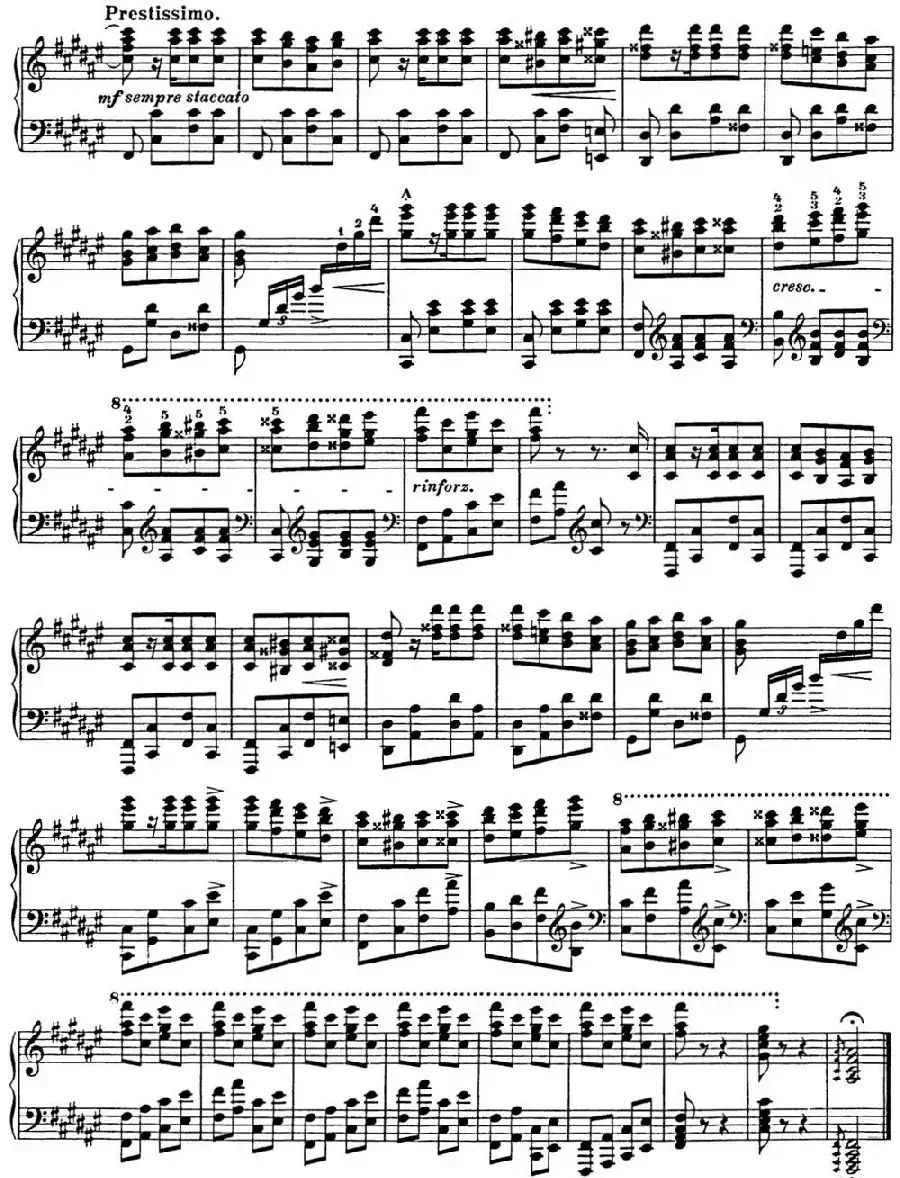 李斯特 匈牙利狂想曲 Hungarian Rhapsodies S.244 No.11