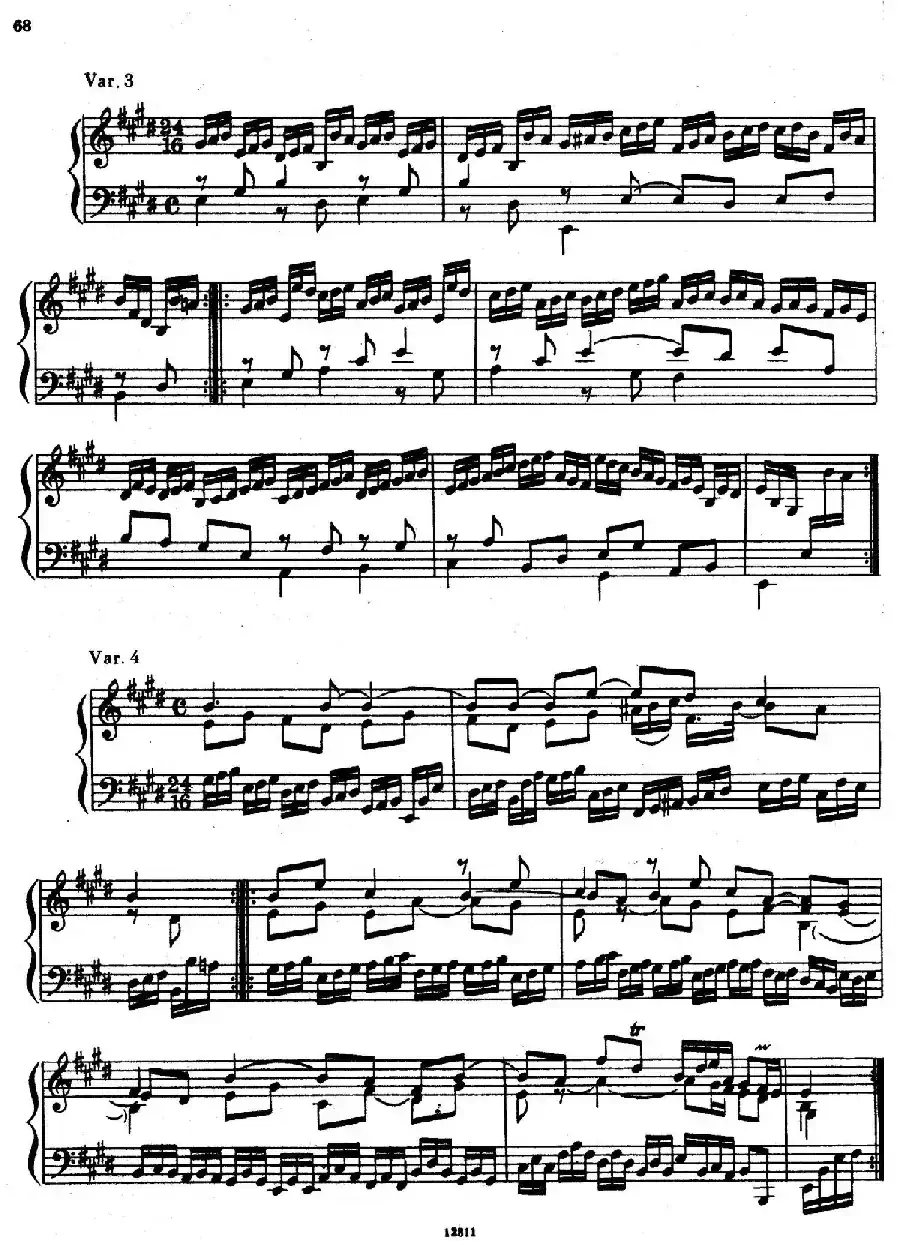 Suite No.5 in E Major HWV 430（E大调第五组曲）