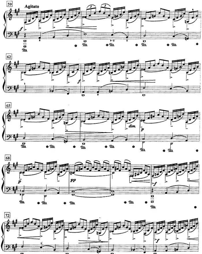 钢琴教程第八级 中外乐曲（小丑 Op.3 No.4）