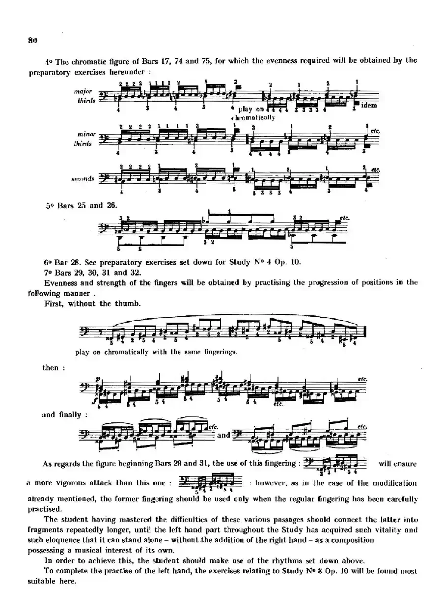 12 Etudes Op.10 柯尔托教学版（12首练习曲·12）