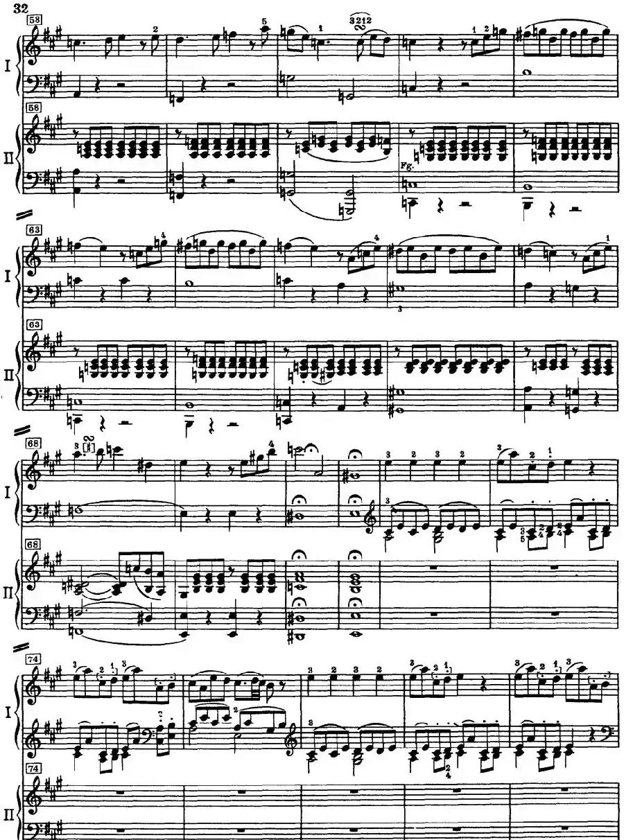 二十八部钢琴协奏曲 No.26（(P31-45）