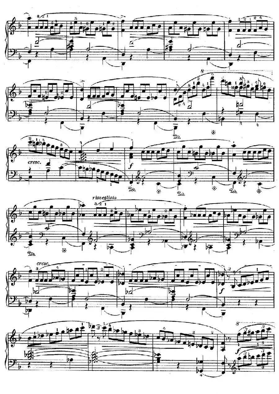 Rondo A La Mazurka Op.5（F大调玛祖卡舞曲型回旋曲）