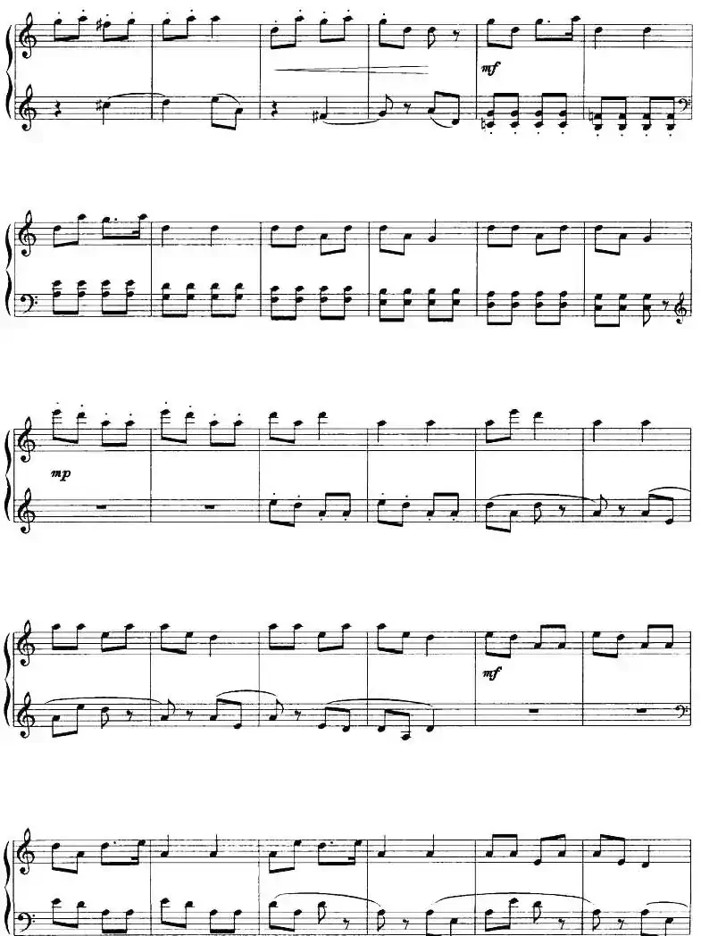 《彝乡组曲》选段：打歌调
