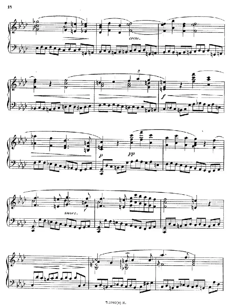 6 Etudes de Concert（6首音乐会练习曲·3）