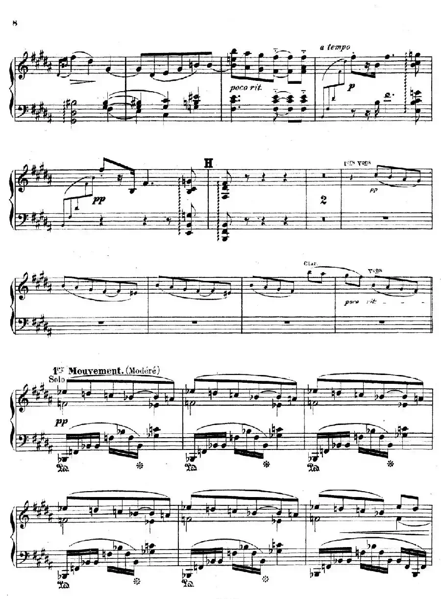 Symphony on a French Mountain Air Op.25（法国山歌交响曲·钢琴独奏·Ⅰ）