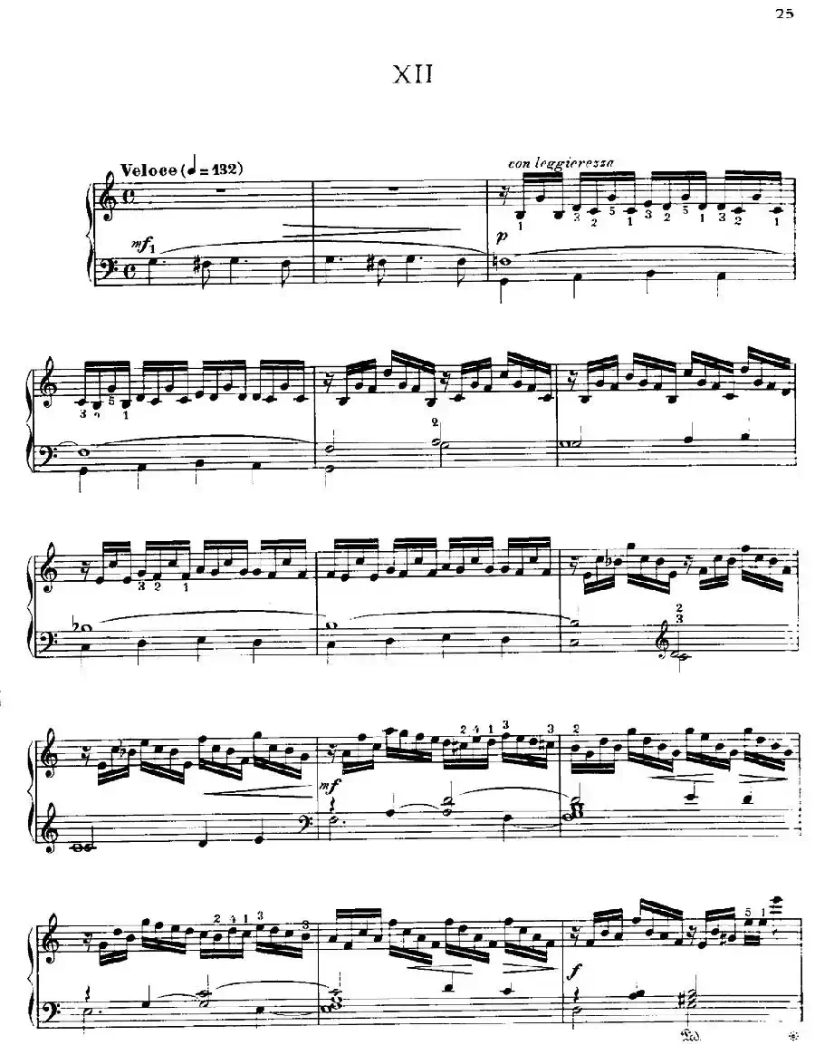 20 Petites Etudes, Op.91(20首小型练习曲)(12)