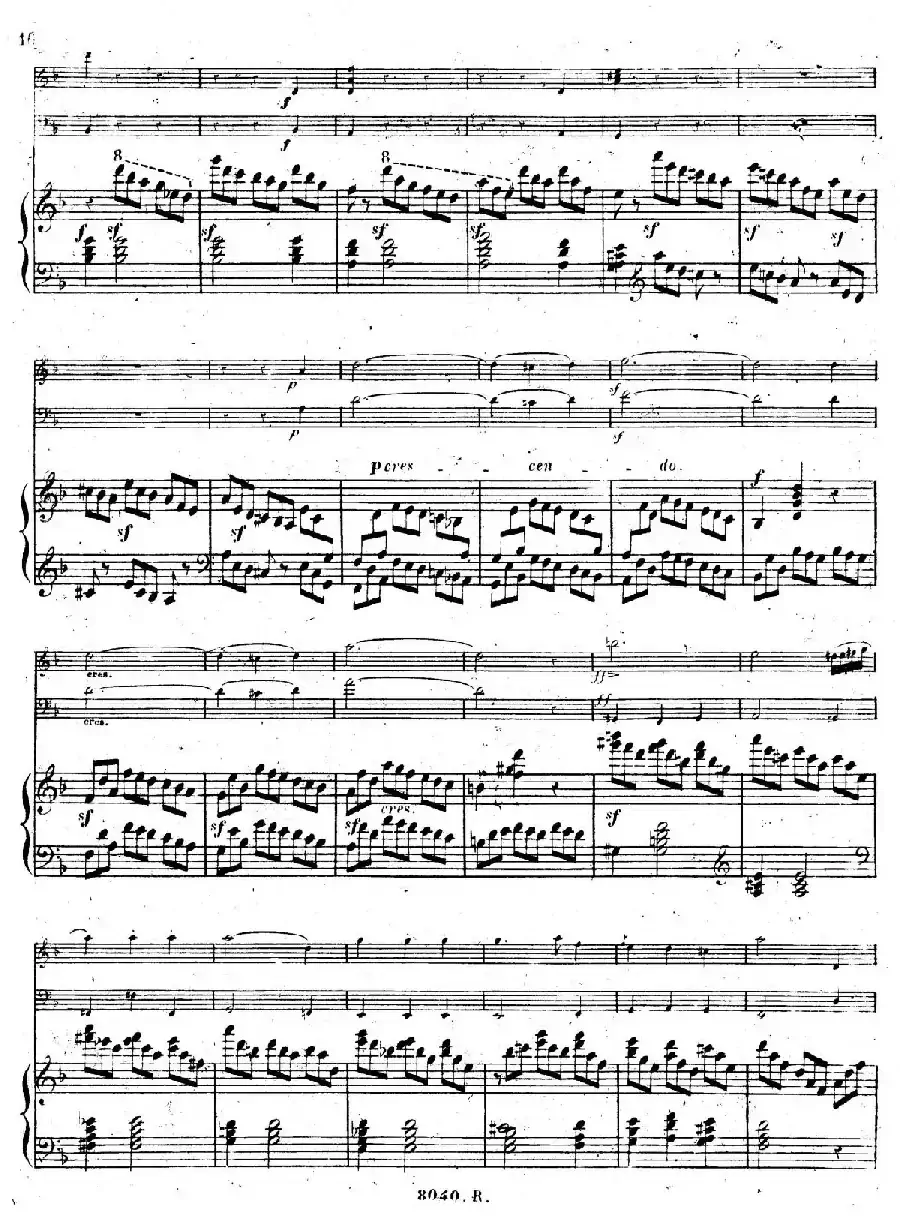 Piano Trio No.1 in d Minor Op.49（d小调第一钢琴三重奏·第一乐章）