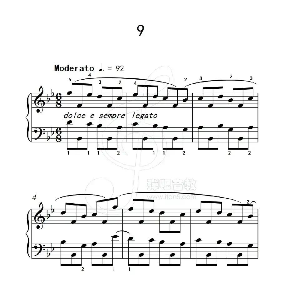练习曲 9(克拉莫钢琴练习曲60首)