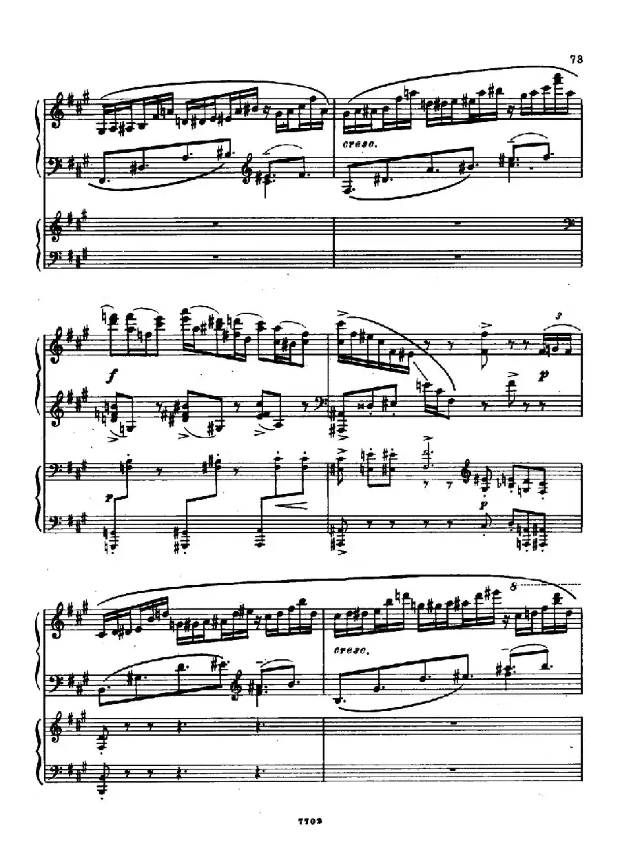 升f小调第一钢琴协奏曲 Op.1（双钢琴版）