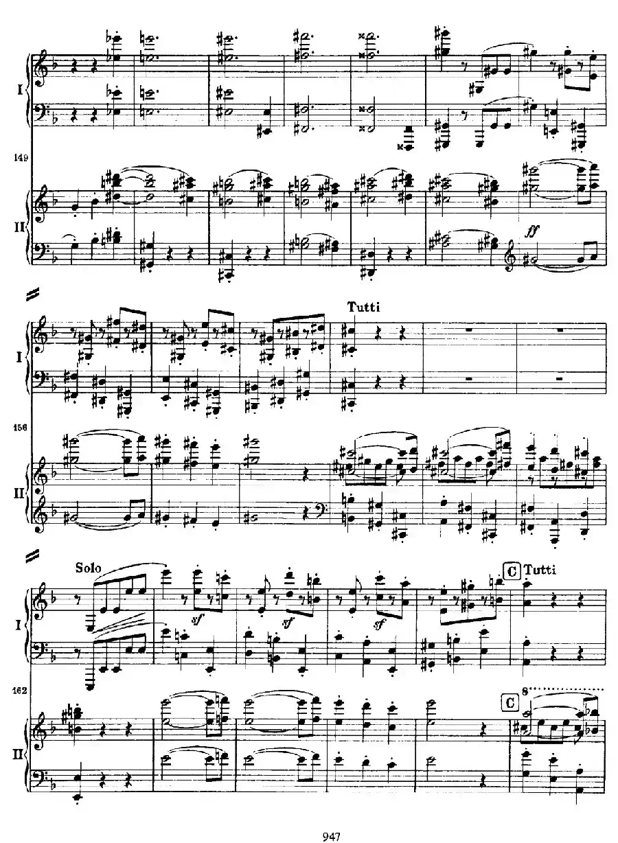 降B大调第二钢琴协奏曲 （P41——50）