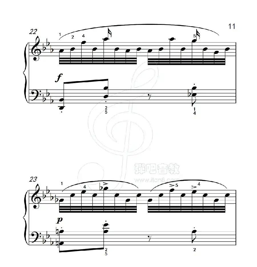 练习曲 30(克拉莫钢琴练习曲60首)