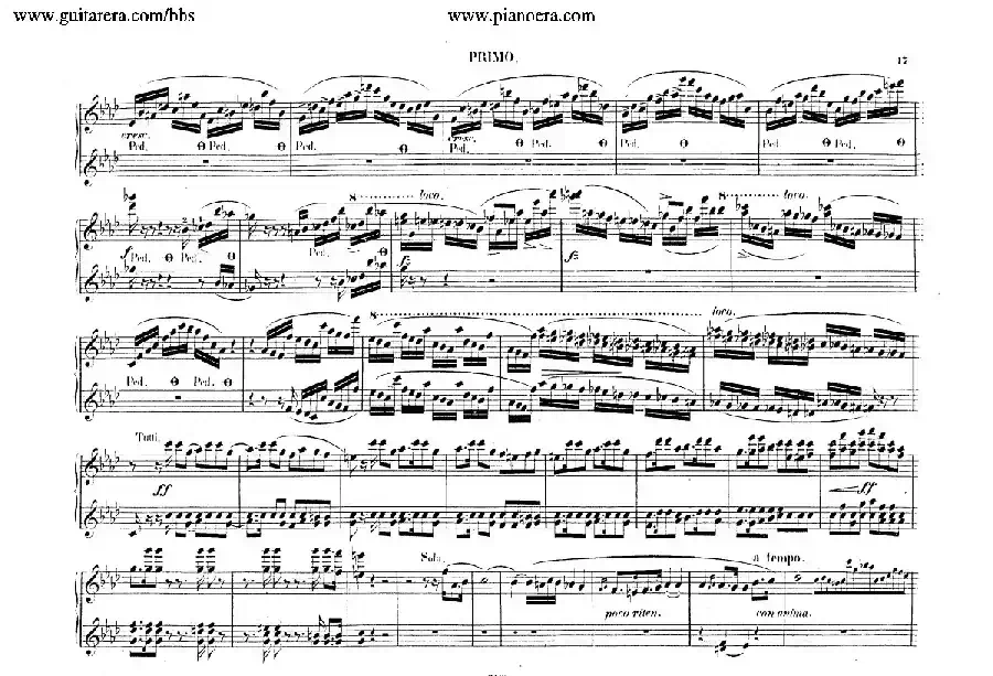 Piano Concerto No.2 in f Minor Op.21（f小调第二钢琴协奏曲·四手联弹版）