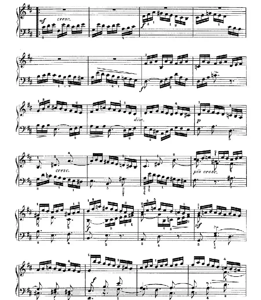 Six Partitas BWV 825-830（6首帕蒂塔·4）