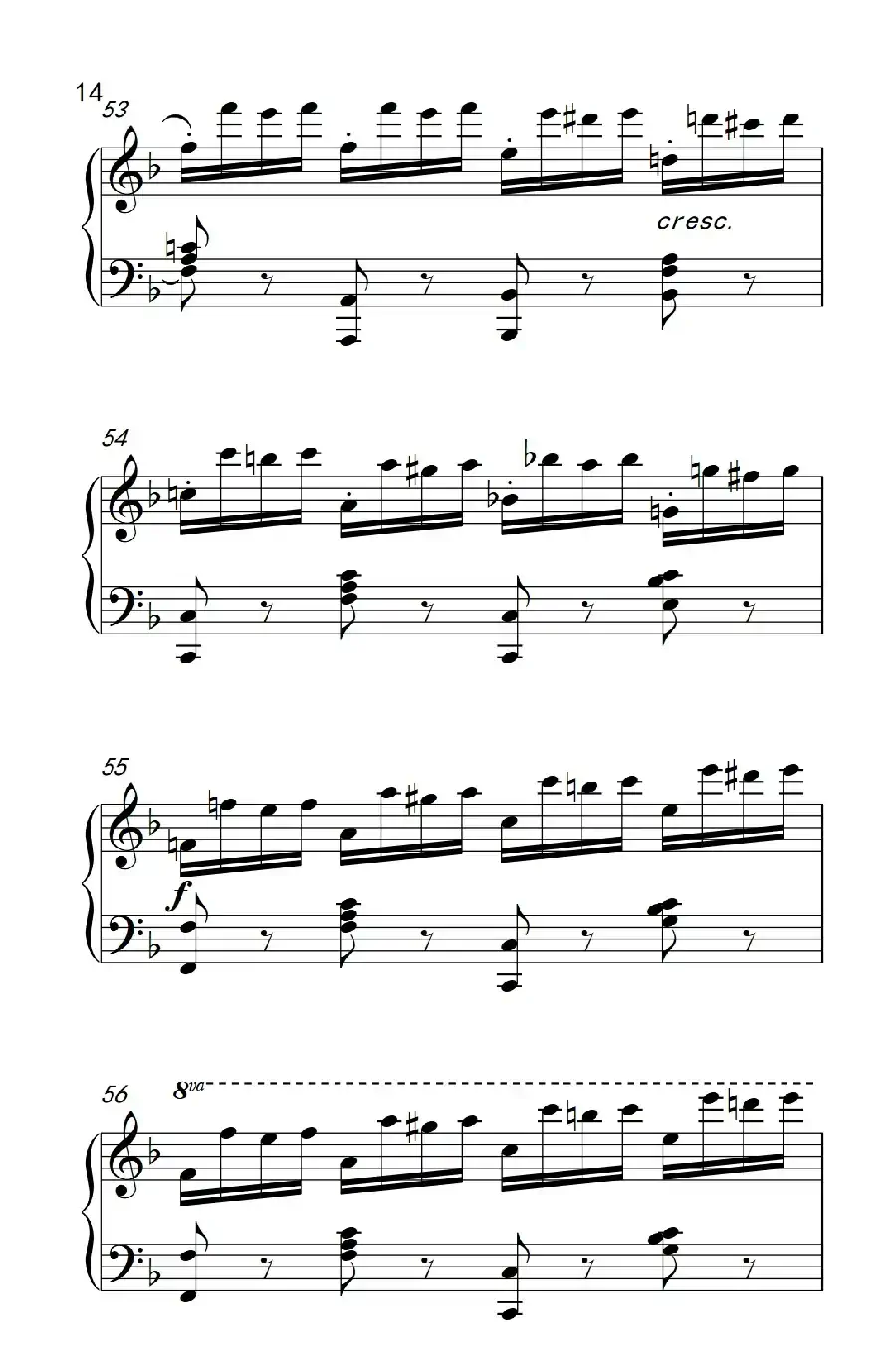 第七级2.练习曲(中央音乐学院 钢琴(业余)考级教程 7-9级)