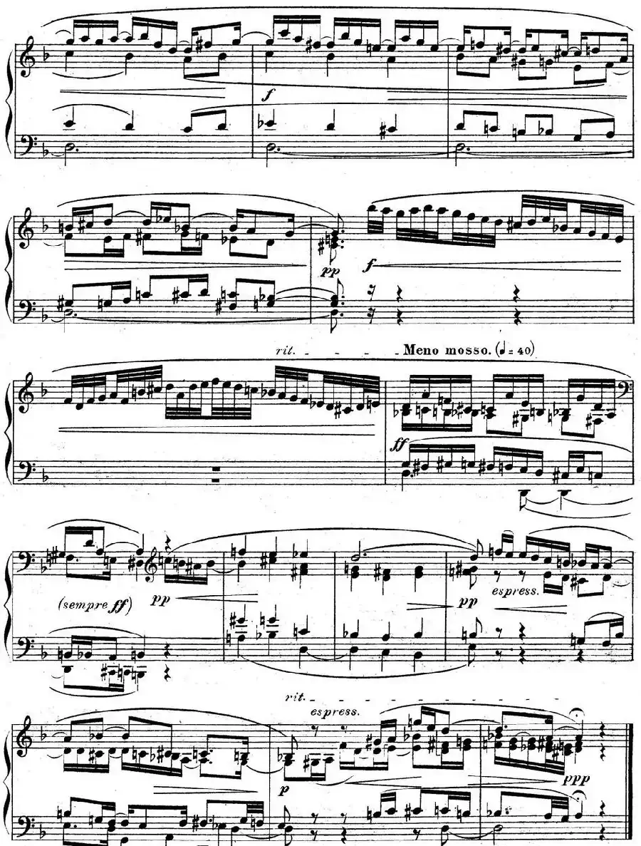 6 Preludes and Fugues Op.99（6首前奏曲与赋格·6）