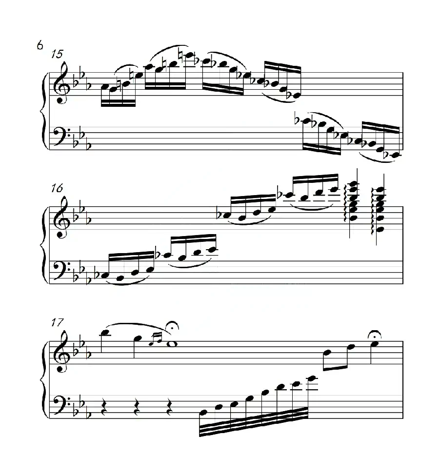 第六级 台湾民谣(中国音乐学院钢琴考级作品1~6级)