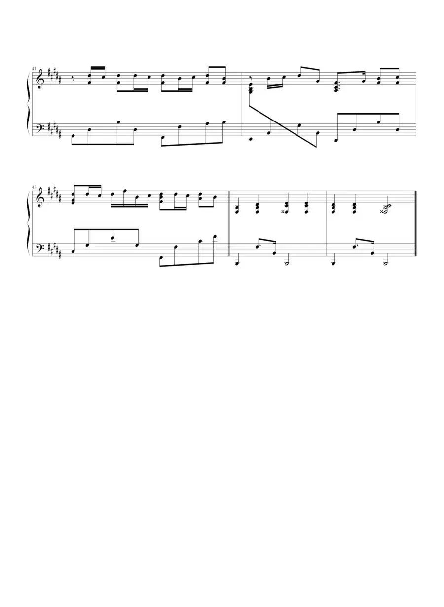 发如雪(《蛐蛐钢琴网》2个版本)