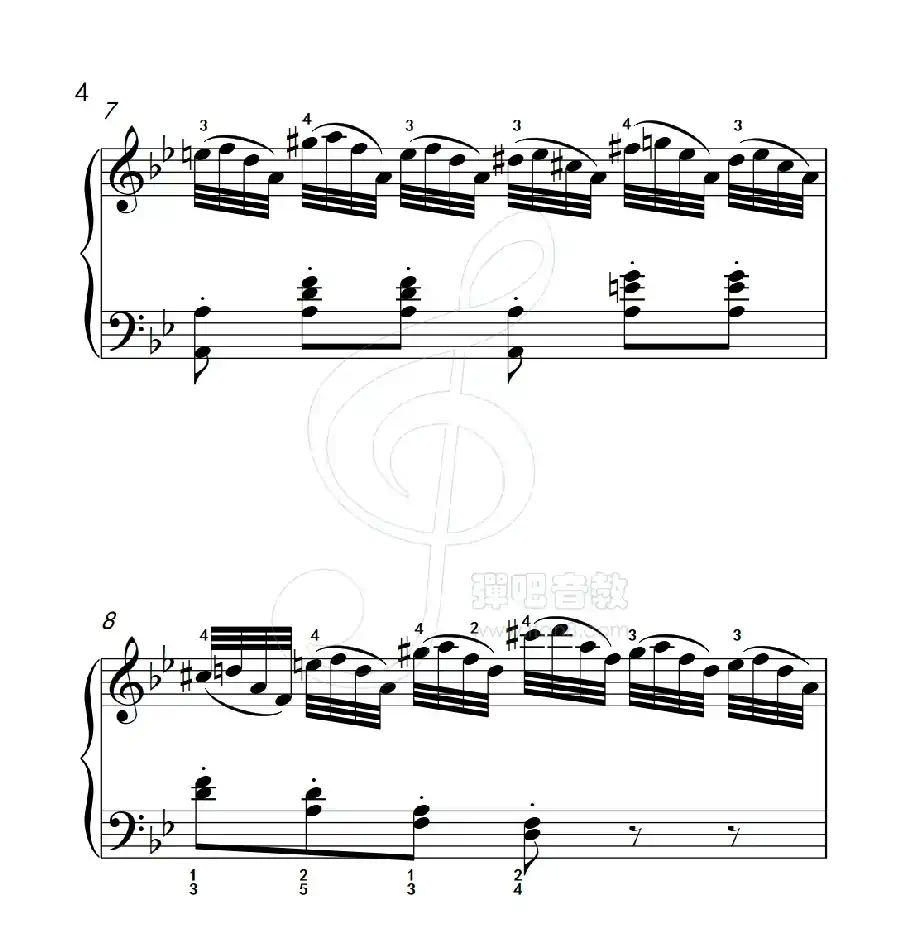 练习曲 21（克拉莫钢琴练习曲60首）