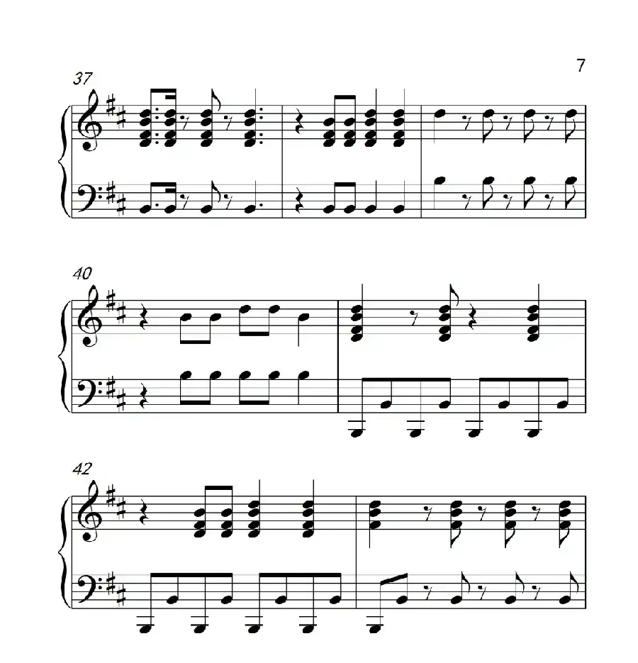 江南style（《弹吧音教》制谱版）