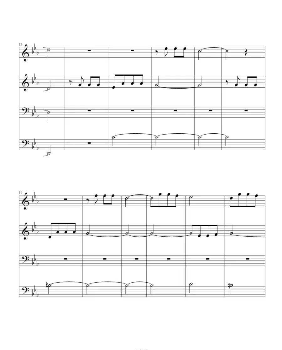 命运交响曲(四手联弹)