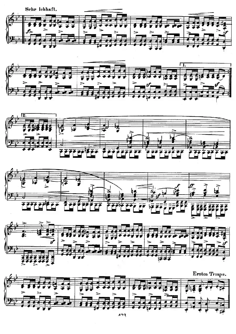 Novelletten Op.21（5）