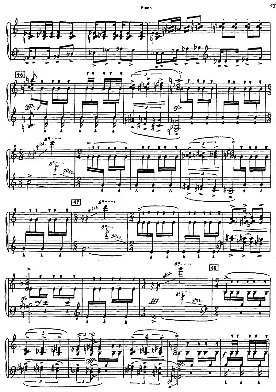 Nonetto(钢琴分谱)