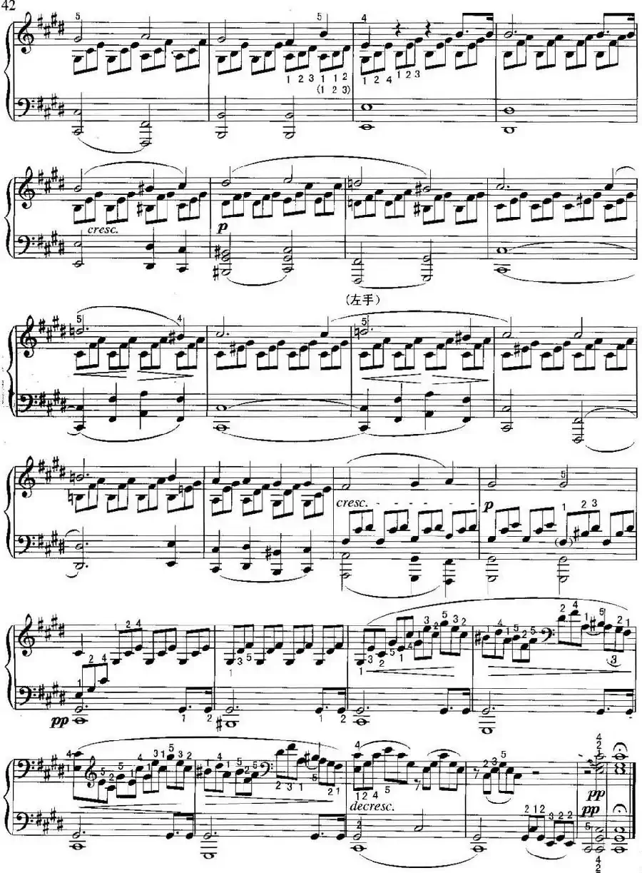 不可不弹的世界钢琴名曲：月光曲