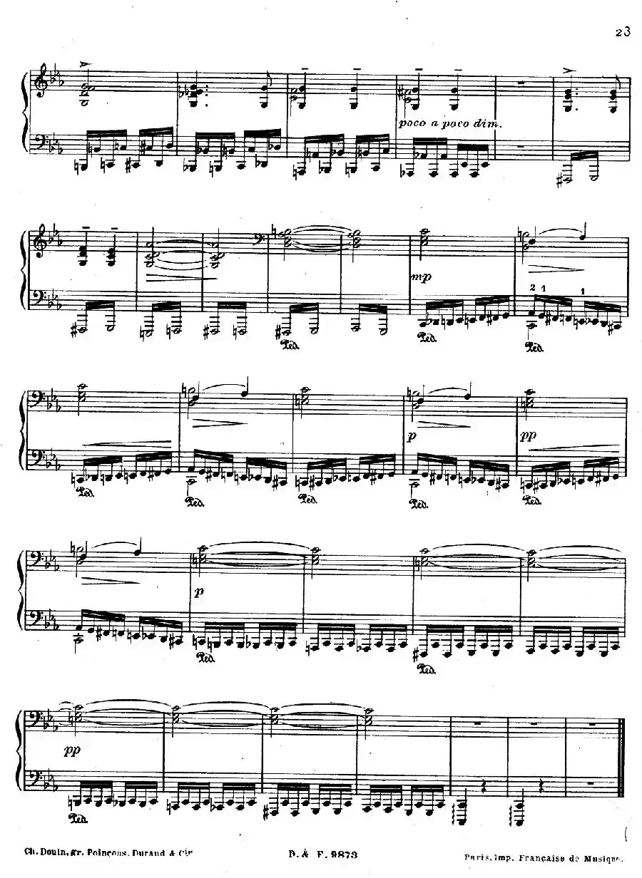 6 Chants Polonais S.480（6首波兰歌曲·Ⅵ）