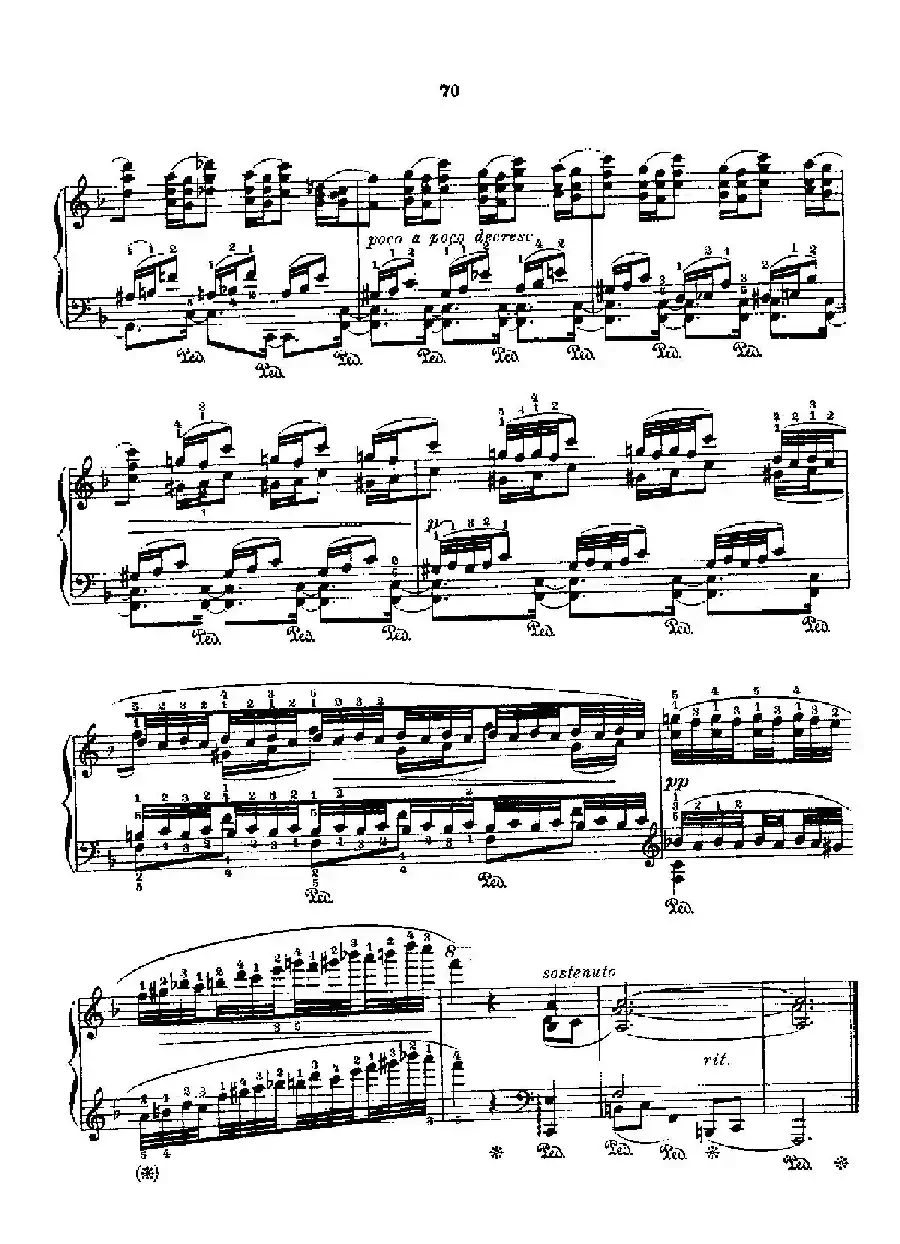 53首以肖邦练习曲为素材而作的练习曲（No.29）