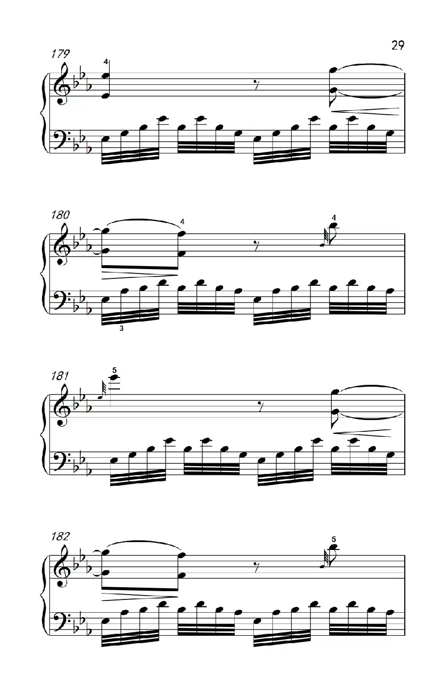 奏鸣曲 Opus 7 第四乐章(贝多芬奏鸣曲集 2)