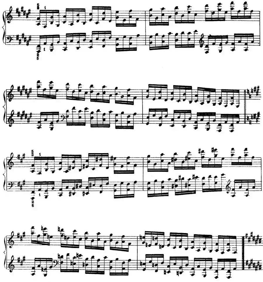 Technical Exercises S.146（李斯特钢琴技巧练习 BOOK Ⅷ）