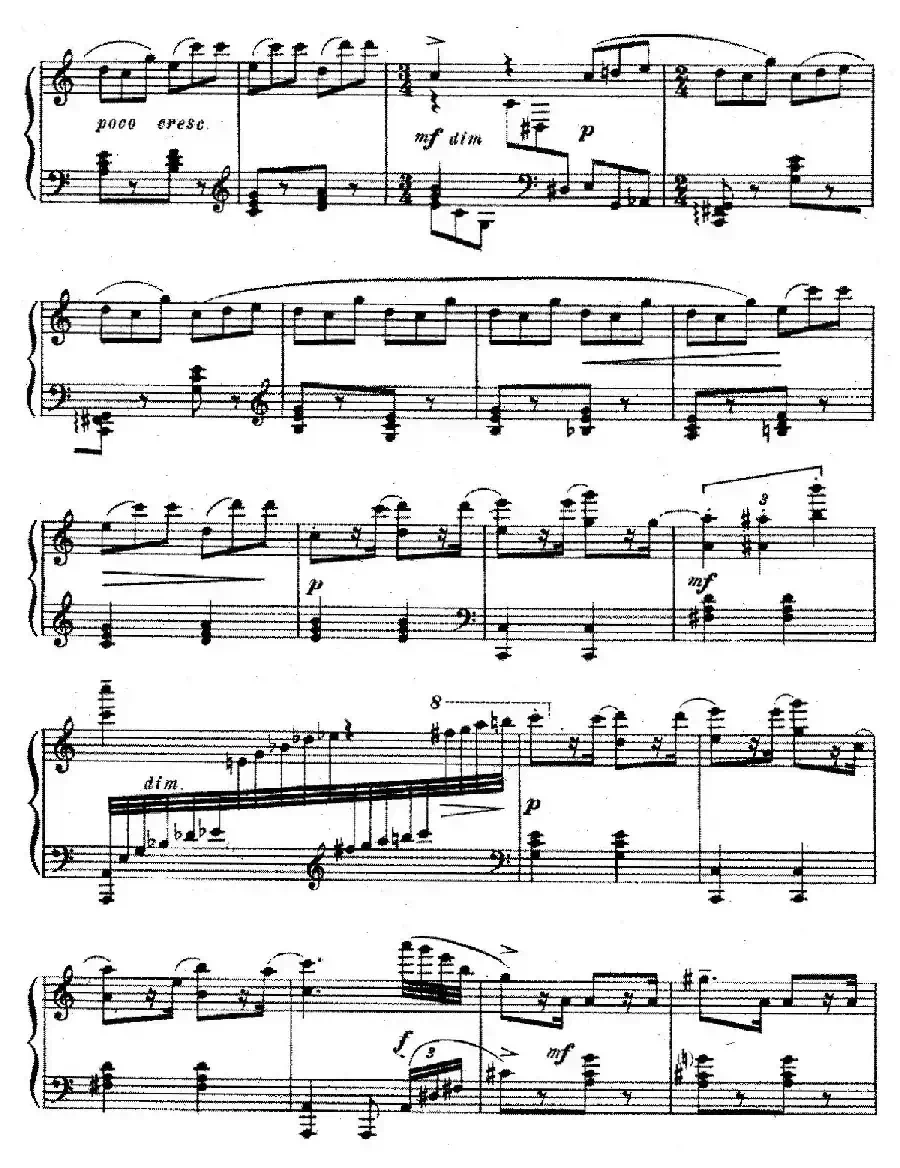 Ten Pieces from Cinderella Op.97（10首小品 - 选自舞剧《灰姑娘》·5）