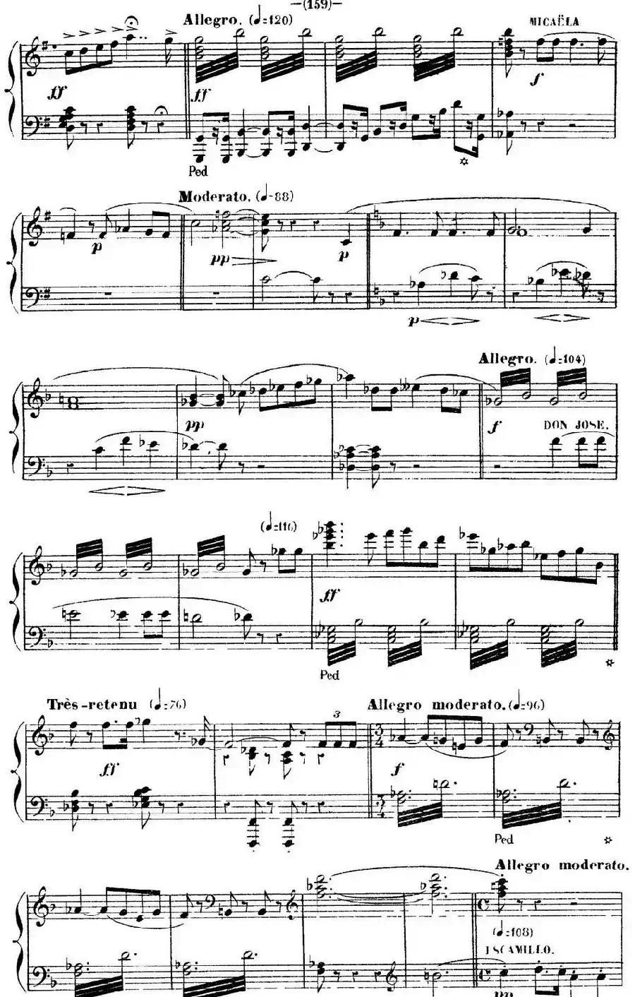 Carmen for Solo Piano（卡门全剧钢琴独奏版）（No.24）
