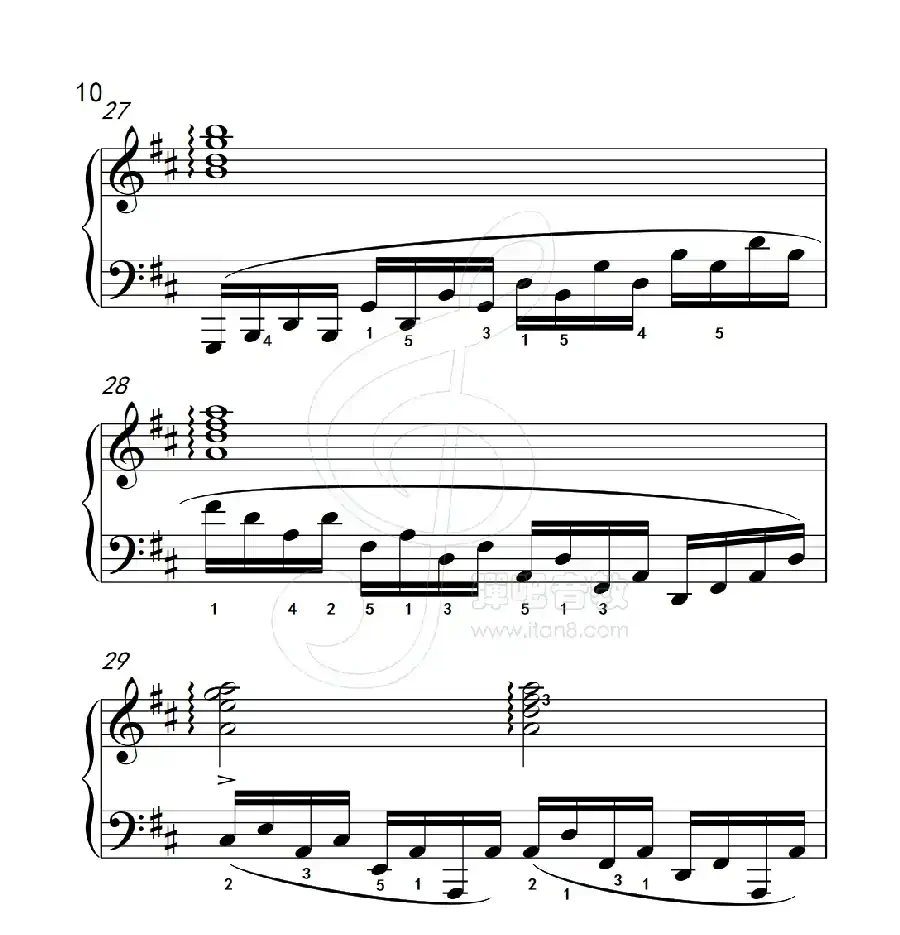 练习曲 20（克拉莫钢琴练习曲60首）