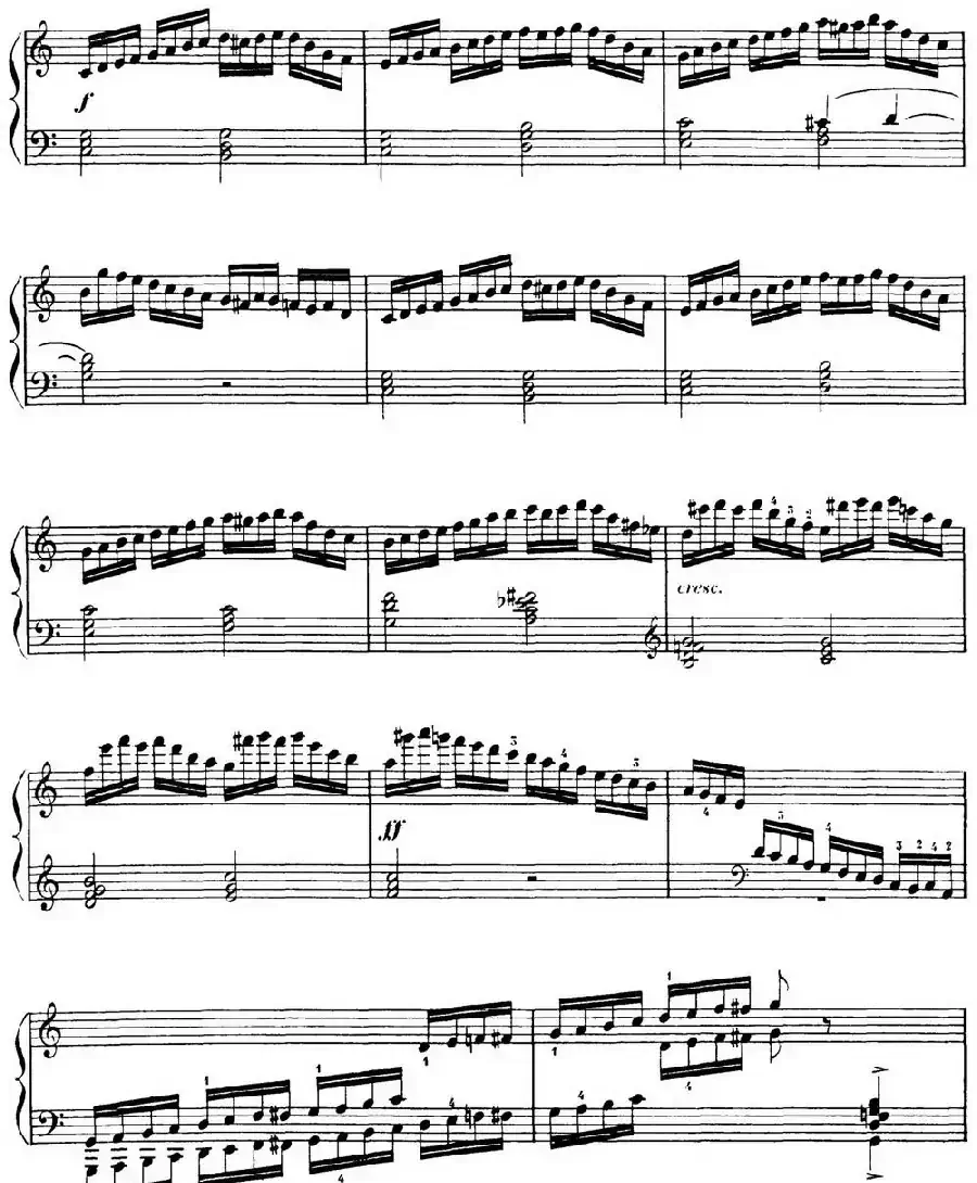 15 Etudes de Virtuosité Op.72 No.5（十五首钢琴练习曲之五）