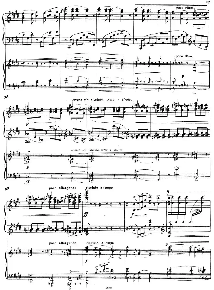 Piano Concerto No.2 in c Minor Op.50（c小调第二钢琴协奏曲·Ⅱ·双钢琴）